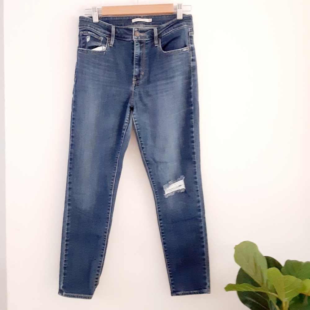 Levi's 721 High Rise Skinny Jeans 29x26